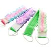 Double Side Exfoliating Loofaht Back Scrubber for Men and Women; Random color; 3 Pack - Default