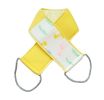 Exfoliating Back Strap Shower Loofah With Rope Handle Men and Women; Yellow - Default