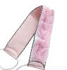 Exfoliating Back Mesh Strap Double Side Shower Loofah With Handle Men and Women; Pink - Default