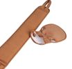 Exfoliating Loofah Kit Back Scrubber and Shower Gloves for Men and Women; Light Brown - Default