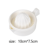 Manual Portable Citrus Juicer Kitchen Tools Plastic Orange Lemon Squeezer Multifunction Fruit Juicer Machine Kitchen Accessories - White