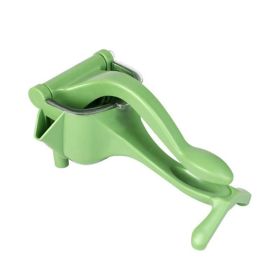 Multifunctional juicer Handheld non-electric juicer lemon squeezer Fruit Lemon Small Juicer Manual Juicer - Green