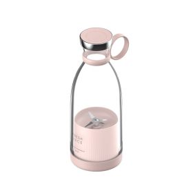 Portable Electric Juicer Blender Usb Mini Fruit Mixers Juicers Fruit Extractors Food Milkshake Multifunction Juice Maker Machine - Pink