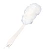 Massage Brushes New Long Handle Hanging Soft Mesh Back Body Bath Shower Scrubber Brush Sponge For Bathroom Shower Brush - White