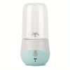 Portable Juicer Household Fruit Small Charging Mini Electric High Temperature Resistant Cup Body Juicer - Blue