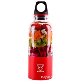 SUB Battery Rechargeable Juicer Household Small Portable Fruit Electric Juicer Cup Juice Maker Mini Multifunctional Fried Juice One Piece Juicing - Re