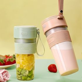 USB Juicer Squeezer With Handle Lemon Squeezer For Orange Squeezer; Portable Design; Easy Clean New Package - Pink