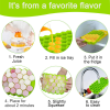 1pc Ice Tray Mold Honeycomb Silicone Ice Tray Hexagonal Ice Tray 37 Honeycomb Ice Trays - Set Orange