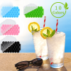 1pc Ice Tray Mold Honeycomb Silicone Ice Tray Hexagonal Ice Tray 37 Honeycomb Ice Trays - Set Orange