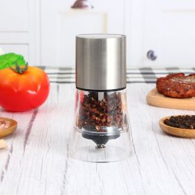 Black pepper manual grinder stainless steel Kitchenware - Black Pepper Grinder