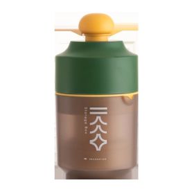 Portable Hand Manual Orange Juice Lemon Small Squeeze Fruit Tool  - Green