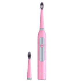 Electric Toothbrush Rechargeable Waterproof Wireless Charging APP Control Mi Smart Tooth Brush Ultrasonic - Pink - M