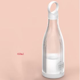Portable Electric Juicer Blender Usb Mini Fruit Mixers Juicers Fruit Extractors Food Milkshake Multifunction Juice Maker Machine - new white 450ML
