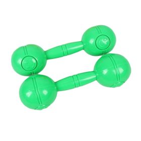 Dance/Gymnastics/Games - Smiling Face Kids Toy Plastic Dumbbell - 2 Pair - Default