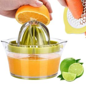 Citrus Lemon Orange Juicer Manual Hand Squeezer - green