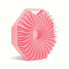 2pcs Natural Silicone Body Brush for Exfoliating and Massage - Soft Scrubber for Shower and Bath - Pink - 2pcs