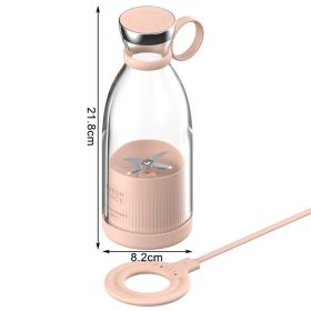 Handheld Portable Juicer Wireless Charging Electric Blender Fruit Mixers Juicer Food Milkshake Multifunction Juice Maker Machine - China - PINK