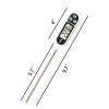 1pc; -58F¬∞~572F¬∞; 304 Food Grade Stainless Steel; Probe Type Electronic Thermometer - 304 Stainless Steel Probe