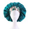 Satin Bonnet Silk Bonnet, Hair Bonnet for Sleeping - Blue