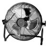 12in Floor Fan Copper Motor High-Velocity Industrial Fan with 3 Adjustable Speeds 180 Degree Tilt Head Easy Carry Handle Fan - White