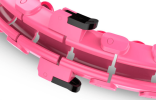 Lazy thin waist weight loss circle - Grapefruit pink - 24 knots