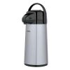 Thermos Glass Vacuum Insulated Pump Pot, 2 quart, Metallic Gray - Thermos