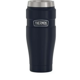 Thermos Stainless King Vacuum Insulated Stainless Steel Tumbler, 16oz, Matte Midnight Blue - Thermos