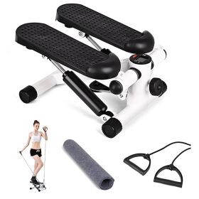 Step Machines, With Adjustable Resistance Bands Home Exercise Fitness Mountaineering Multi-Function Stair Stepper,Professional Cardio Training Stair S