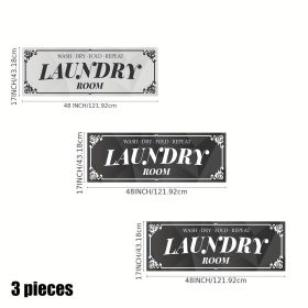 Laundry Room Rug Runner, Light Grey Runner Rug Laundry Rug Non Slip Waterproof Washable Laundry Mat - Laundry Mat Rug Runner For Laundry Room Hallway