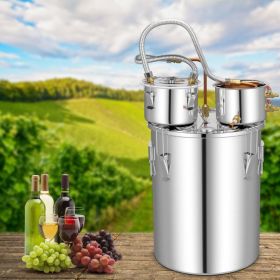 5/10 Gal 22/38 L Water Distiller for DIY Whisky - 10 gallon