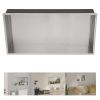 Brushed Stainless Steel Wall Shower  Niche , Double Recessed Shower Shelf for Bathroom - 24"x12" - Stytle1