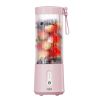 15.2OZ Portable Fruit Blender with 6 Blades Rechargeable Juice Cup for Shakes Smoothies Juice Personal Mini Fruit Mixer for Outdoor Gym Office - Hotpi