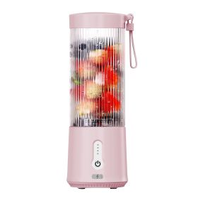 15.2OZ Portable Fruit Blender with 6 Blades Rechargeable Juice Cup for Shakes Smoothies Juice Personal Mini Fruit Mixer for Outdoor Gym Office - Hotpi