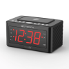 Emerson SmartSet Wireless Charging Alarm Clock Radio, 1.4' Red LED Display and Temperature Sensor, CKSW0555 - Emerson Radio