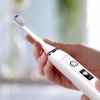 Electric Toothbrush Sonic Toothbrush, 5 Cleaning Modes for Dental Care, Screen Display, Gift Man/Woman, 4 Replacement Heads - as picture