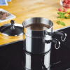Classic Series 2qt Stainless Steel Double Boiler and Saucepan with Lid Silver - Silver
