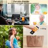 Portable Blender Smoothies Fruit Vegetable Juicer Machine USB Rechargeable Mixer - Black
