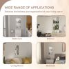 Brushed Stainless Steel Wall Shower  Niche , Double Recessed Shower Shelf for Bathroom - 12"x24" - Stytle2