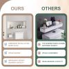 Brushed Stainless Steel Wall Shower  Niche , Double Recessed Shower Shelf for Bathroom - 36"x12" - Stytle1