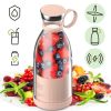 Handheld Portable Juicer Wireless Charging Electric Blender Fruit Mixers Juicer Food Milkshake Multifunction Juice Maker Machine - China - WHITE
