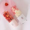 Electric Portable Juicer Household Usb Rechargeable Juice Machine Small Portable Juicer 500ml ABS Plastic 889 - 6-leaf Blade-White