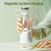 Portable Electric Juicer Blender Usb Mini Fruit Mixers Juicers Fruit Extractors Food Milkshake Multifunction Juice Maker Machine - White