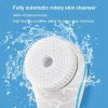 Luxurious Electric Bath Shower Brush: Pamper Yourself with a Relaxing Massage & Exfoliation! - Blue