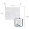 Bath Toy Organisers Set of 2 Large Size 14.16 x 19.67 in and 15.75 x 19.68 in Storage Net Bags for Baby Bathtub Toys 4 Strong Suction Cups Bathroom Sh