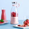 Handheld Portable Juicer Wireless Charging Electric Blender Fruit Mixers Juicer Food Milkshake Multifunction Juice Maker Machine - China - PINK