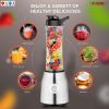 5 Core Portable Blender Powerful Personal Mini Kitchen Appliances w 20 Oz Travel Bottle Licuadora Portatil for Frozen Fruit Smoothie Milkshake Ice - 5