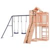 Outdoor Playset Solid Wood Douglas - Brown