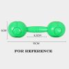Smiling Face Kids Toy Plastic Dumbbell - Dance/Gymnastics/Games - 2 Pair - Default
