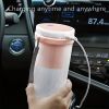Summer Essentials Portable Juicer Cup Cooking Cup USB Wireless Electric Juicer Cup 300ML6 Knife Head - Green
