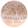 2023 Exfoliating Wooden Body Massage Shower Brush Natural Bristle Bath Brush SPA Woman Man Skin Care Dry Body Brush Long Handle - Beige